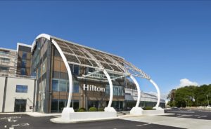 Hilton / Ageas Bowl exterior on a sunny day
