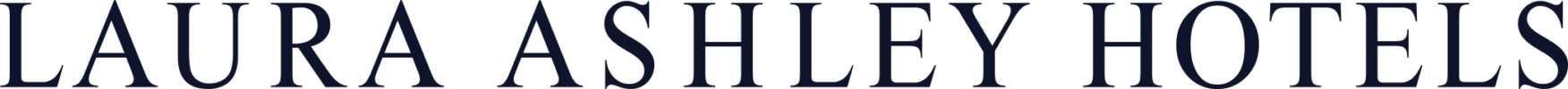 Giftpro client, Laura Ashley Hotels logo in dark blue