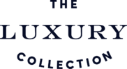 Giftpro client, The Luxury Collection logo in dark blue