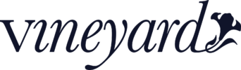 Giftpro client, The Vineyard logo in dark blue