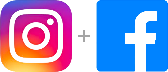 Instagram and Facebook Logo